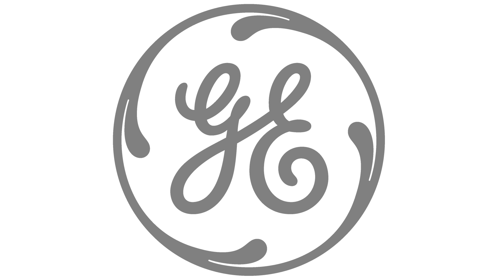 General Electric (GE) logo. The logo features the letters G and E in bold typography with a white background.
