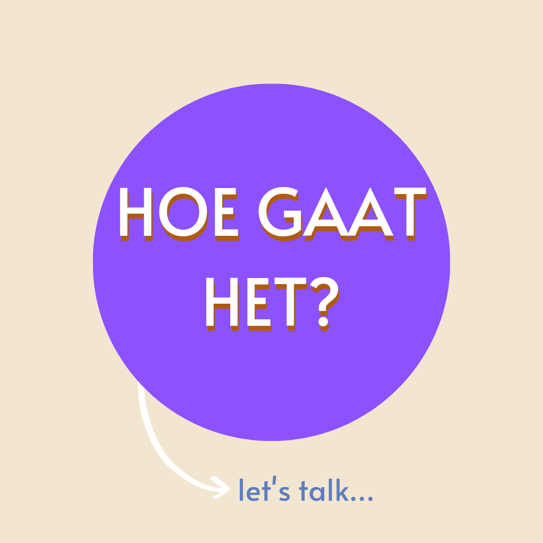 Paarse cirkel met