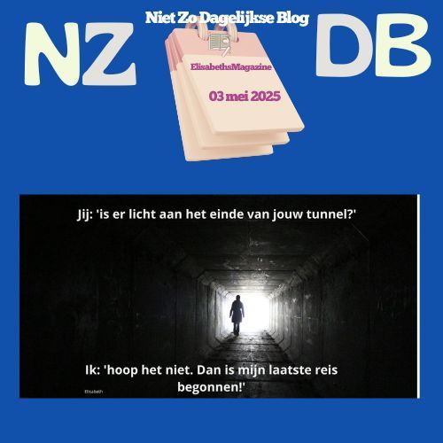 Blogafbeelding: Persoon in een tunnel, tekst