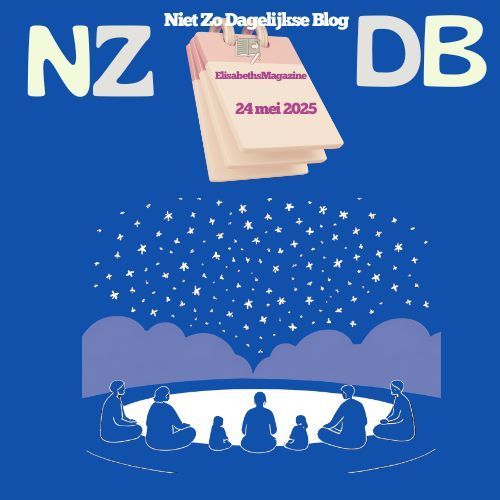 Blauw bloglogo: de letters