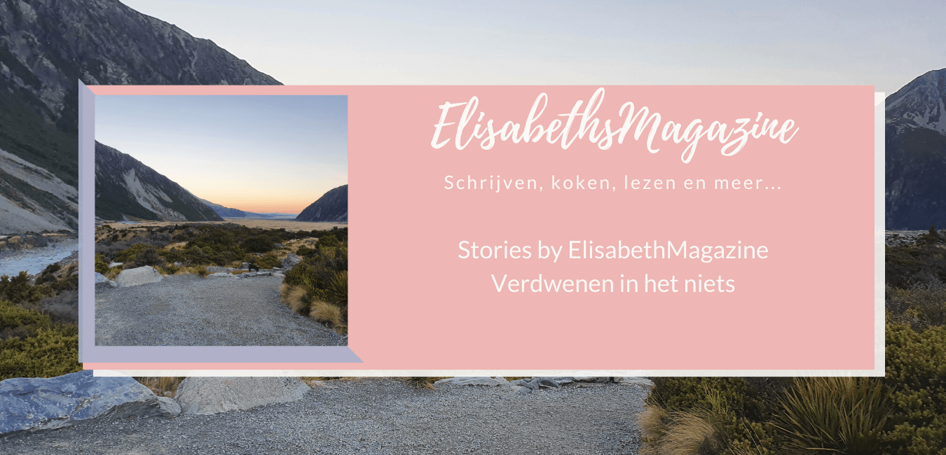 Landschap met tekstoverlay: