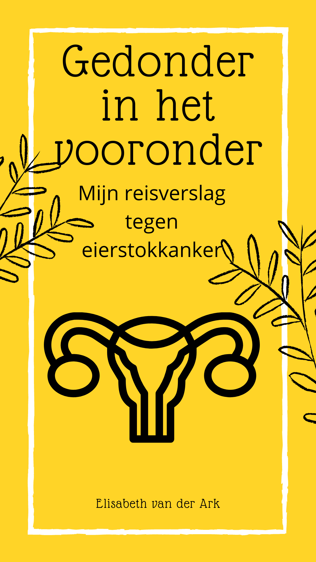 Yellow book cover with title
