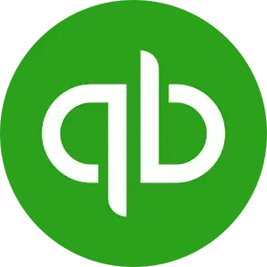The qb logo is in a green circle on a white background.