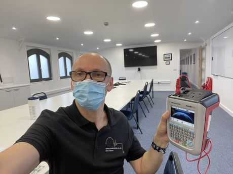 man PAT Testing in office