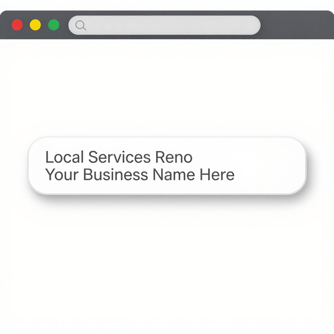 Transparent AI business recommendation dashboard with blue icons in a modern office setting