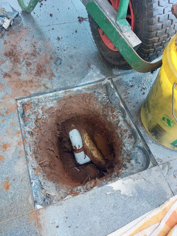 Open Drain With Debris — Ballina Leak Detection & Swimming Pool Repairs in Ballina, NSW