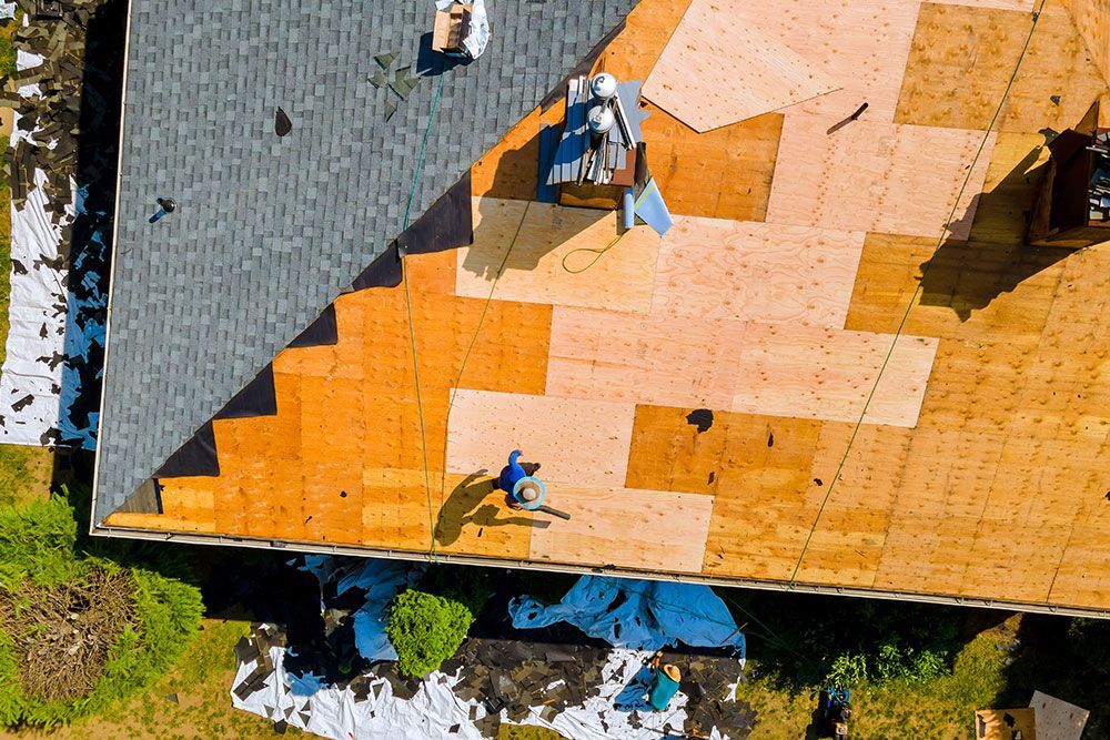 Roof Replacement in Lovejoy.