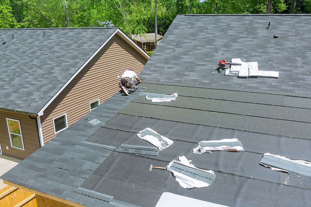 Roof Replacement in Lovejoy.