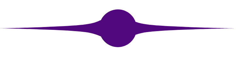 A purple silhouette of a star on a white background.