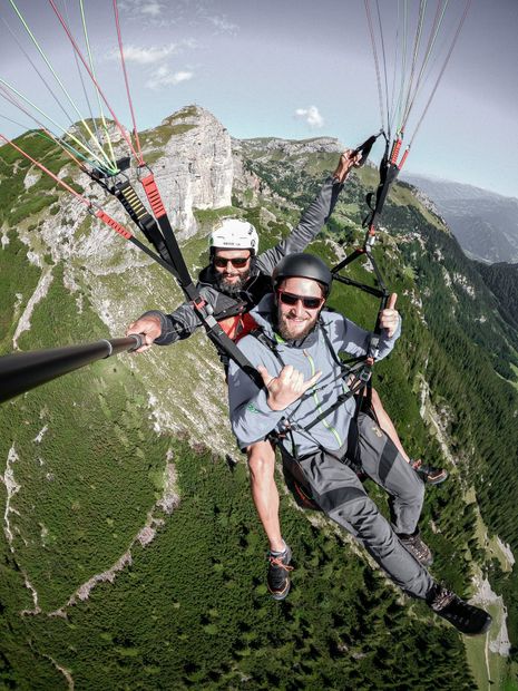 Thermikflug fly Achensee Thermikflug