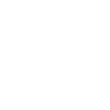 White square centered on a black background, with a small black corner detail at the bottom left.
