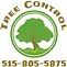 Green tree logo with "TREE CONTROL" and phone number "515-005-5075".