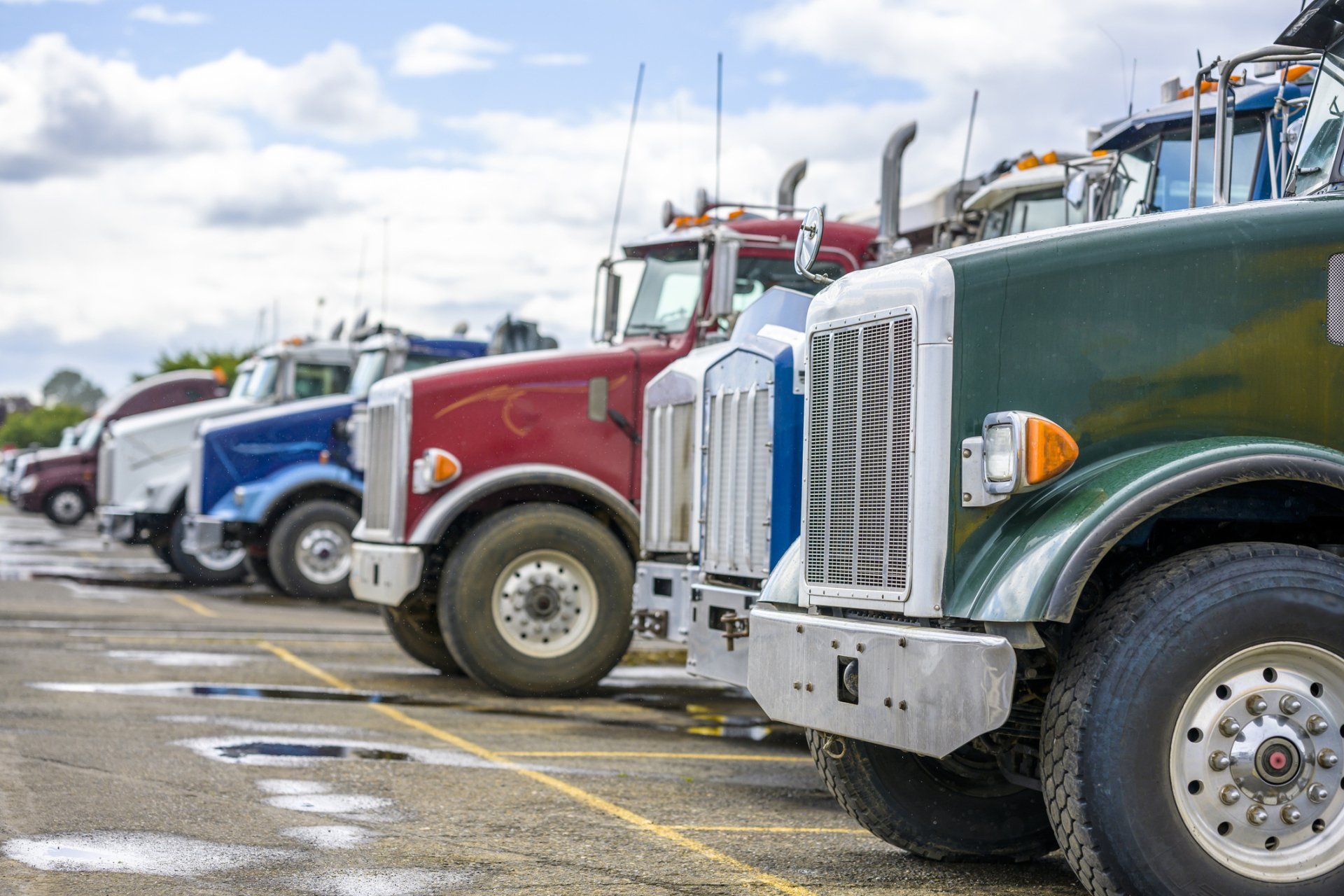 Different Big Rig Tip Trucks - Baynton, WA - NWS Plumbing and Gas