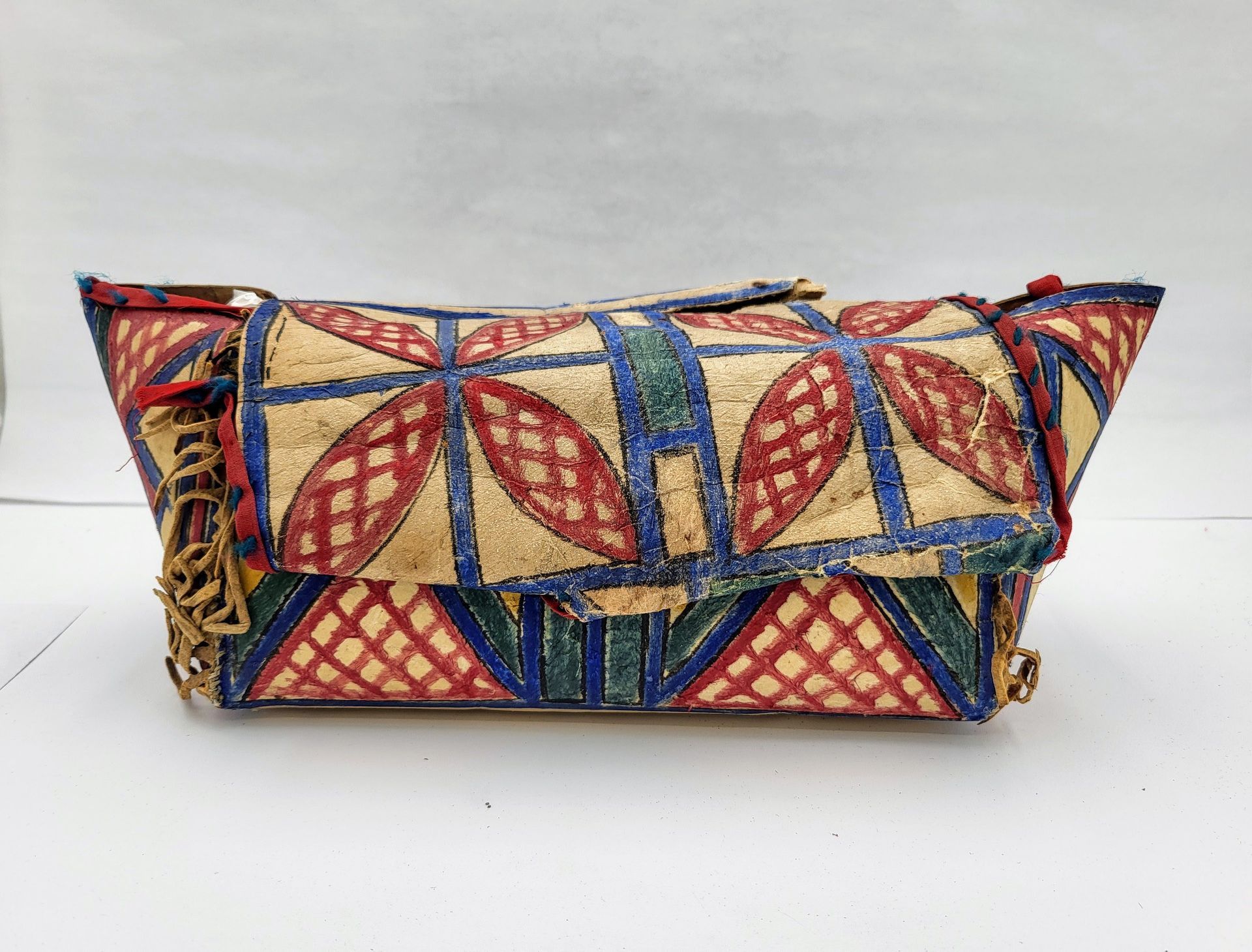 Parfleche, Storage Box, Front view – SHS Collections