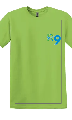 T-shirt groen voorkant