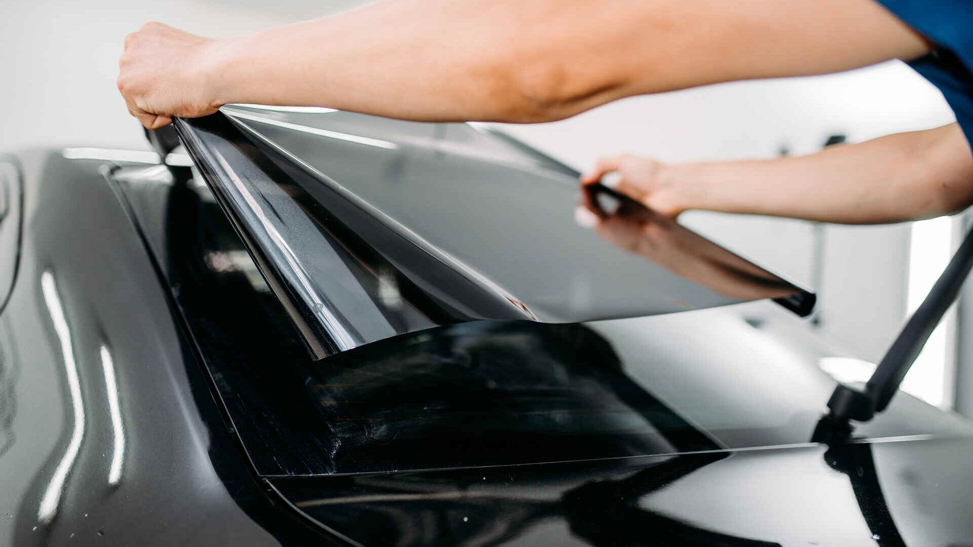window tint installation