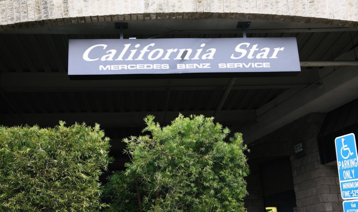 California Star - Our Welcome Sign