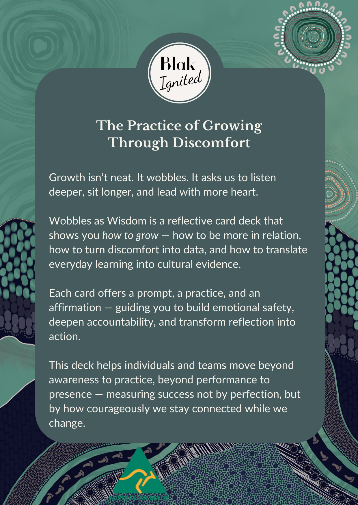 Wobbles as Wisdom