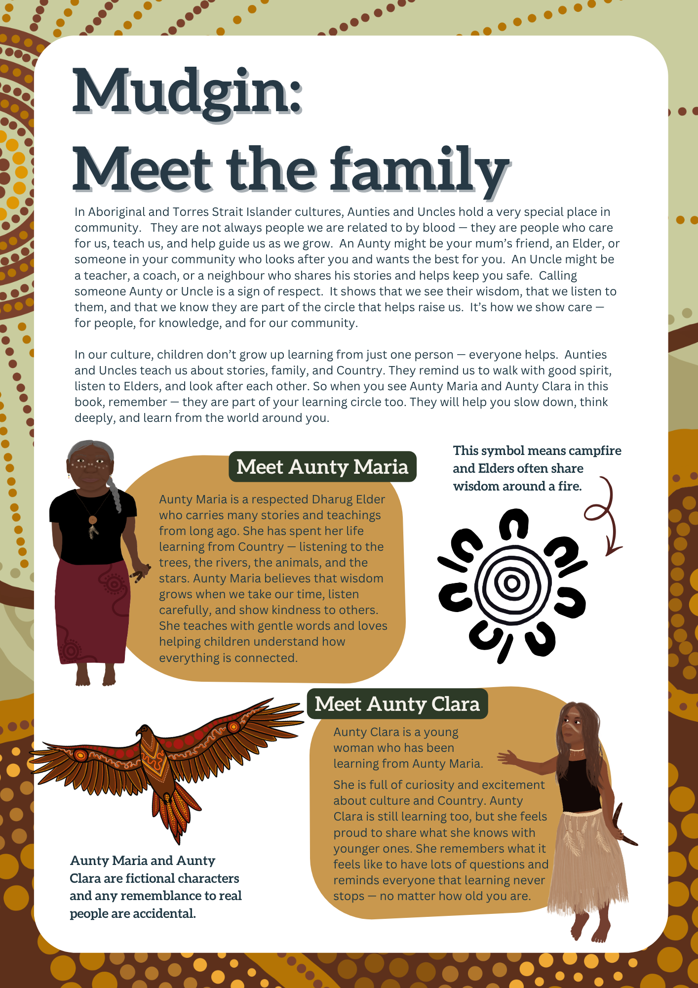 Embers & Aunties Workbook 1