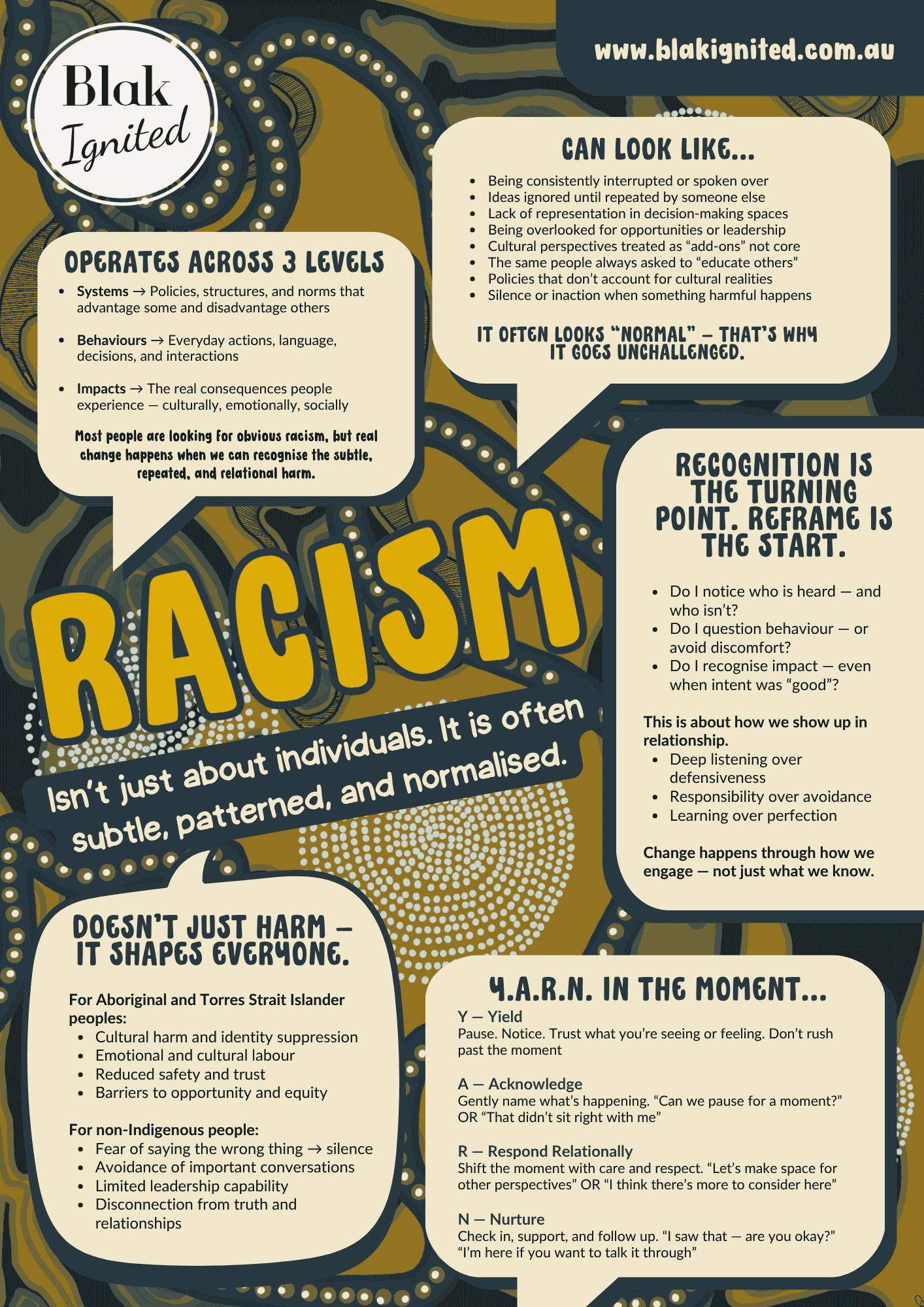 Racism: Recognising & Responding in the Moment