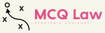 Logotipo da MCQ Law, boutique jurídica especializada em investimentos e economia regenerativa.