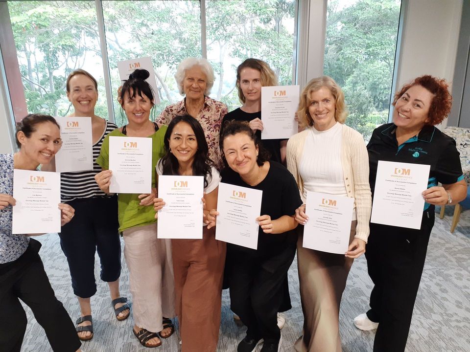 Oncology Massage Graduates