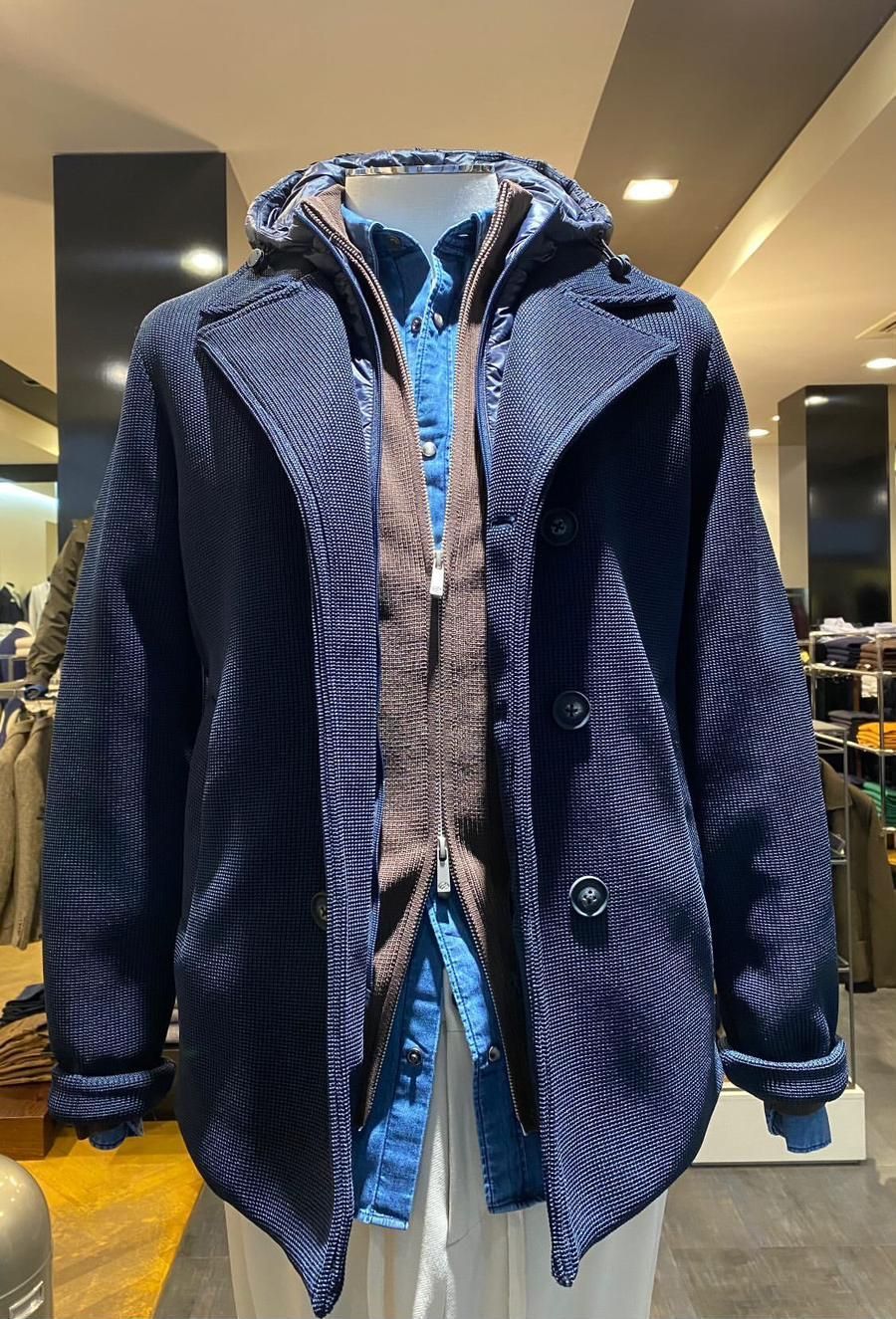 giaccone blu