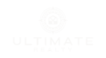 ultimate realty logo in cream