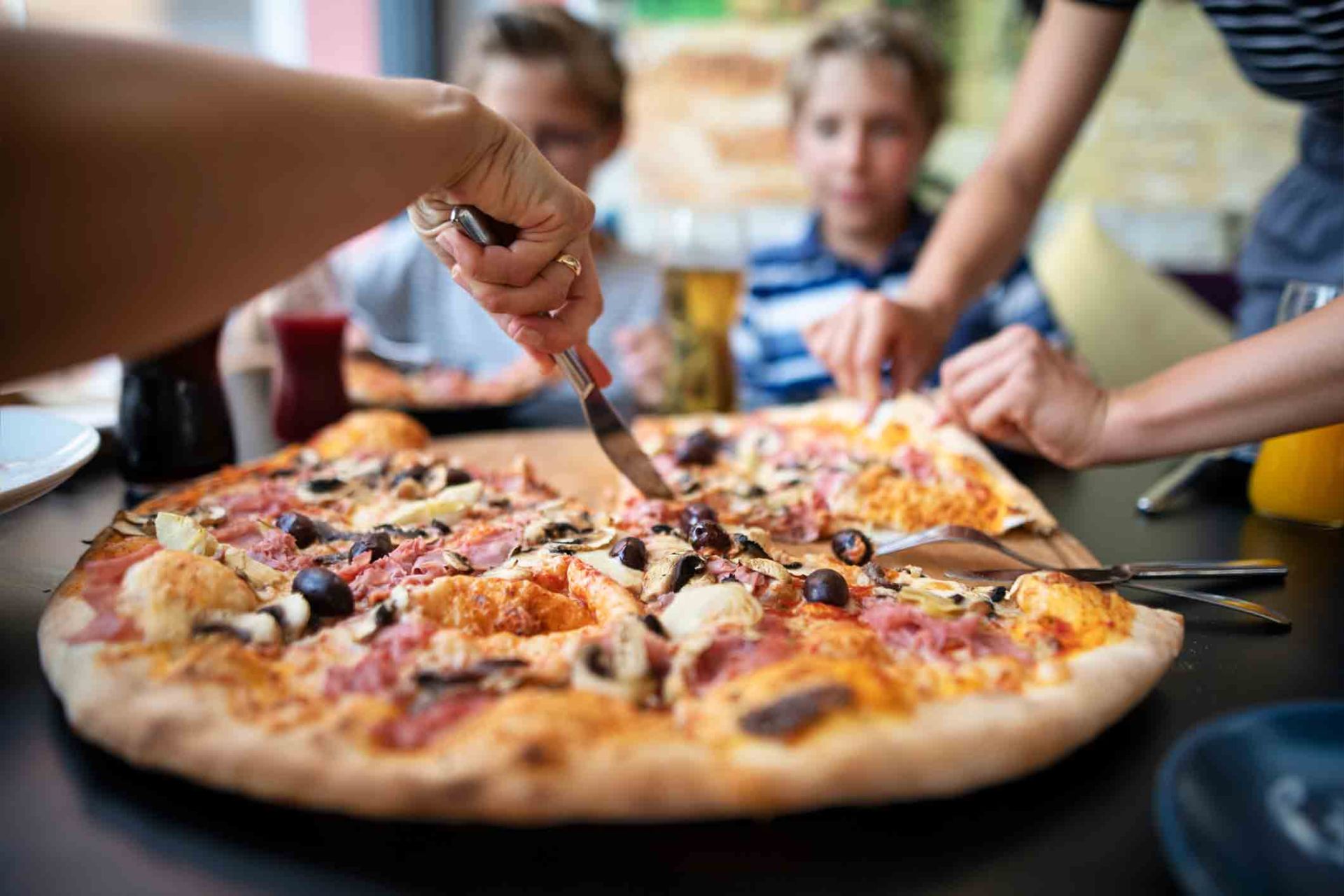 Family Size Pizza— Erie, PA — Valerio’s Italian Restaurant & Pizzeria
