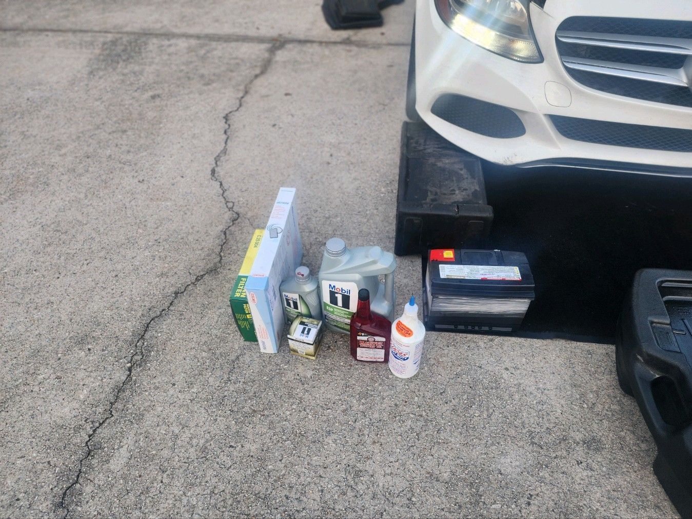 Change Oils and Battery