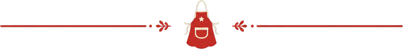 Red hanging lantern icon centered on a thin horizontal red line with small arrows on a white background