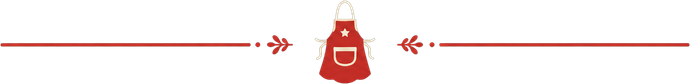 Red hanging lantern icon centered on a thin horizontal red line with small arrows on a white background