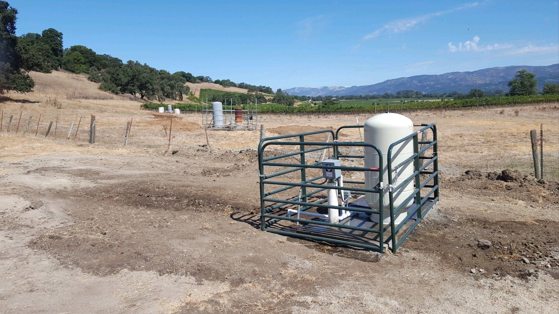 White Water Tank - Sonoma, CA - Koenig Drilling