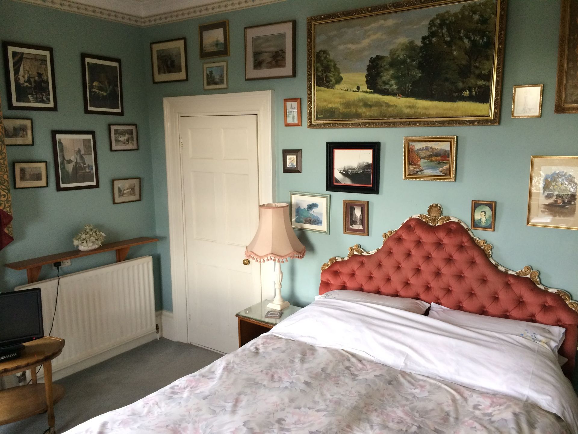 Room and art work 