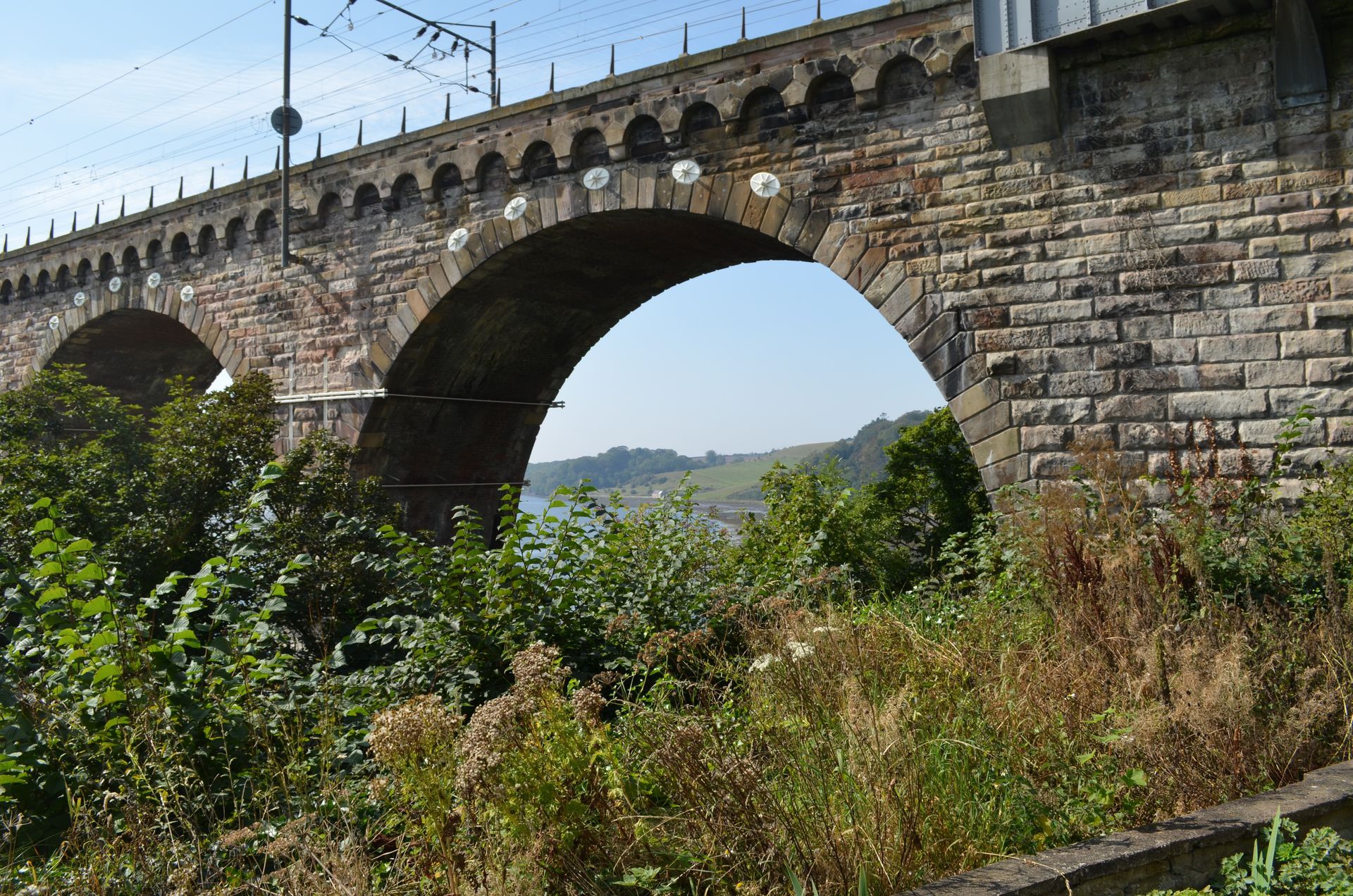Railway bridge view 