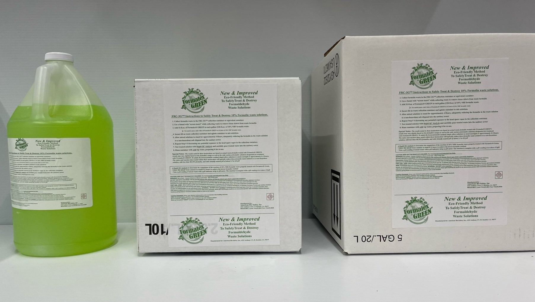 FORMALEX® “GREEN” FORMALEX® “GREEN”