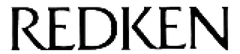 Redken logo in black text on a white background