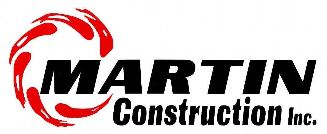 A red abstract spiral logo next to the bold black text
