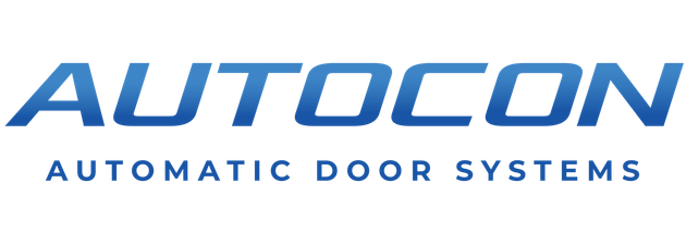 AUTOCO logo with blue text and “Automatic Door Systems” tagline underneath