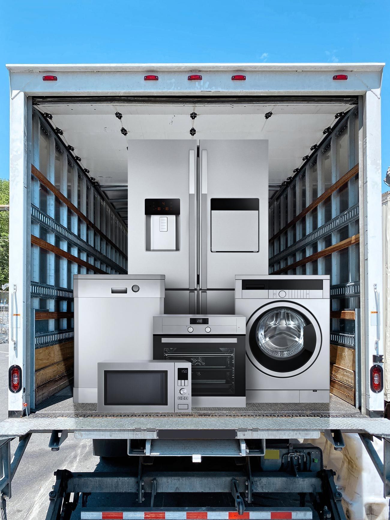 Appliances In Truck — Hastings, NZ — Lange's A1 Appliance Servicing Appliances In Truck — Hastings, NZ — Lange's A1 Appliance Servicing