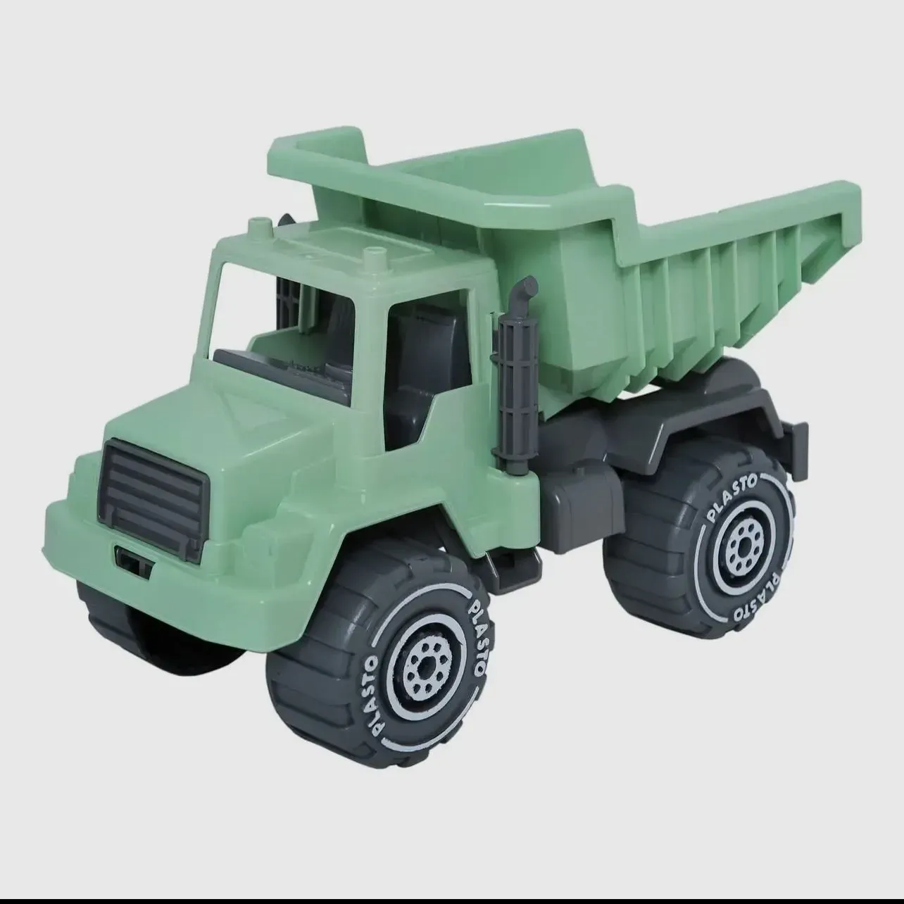 Green and Gray Plastic Dump Truck Toy — Decadence Gifts & Homewares in Springsure, QLD