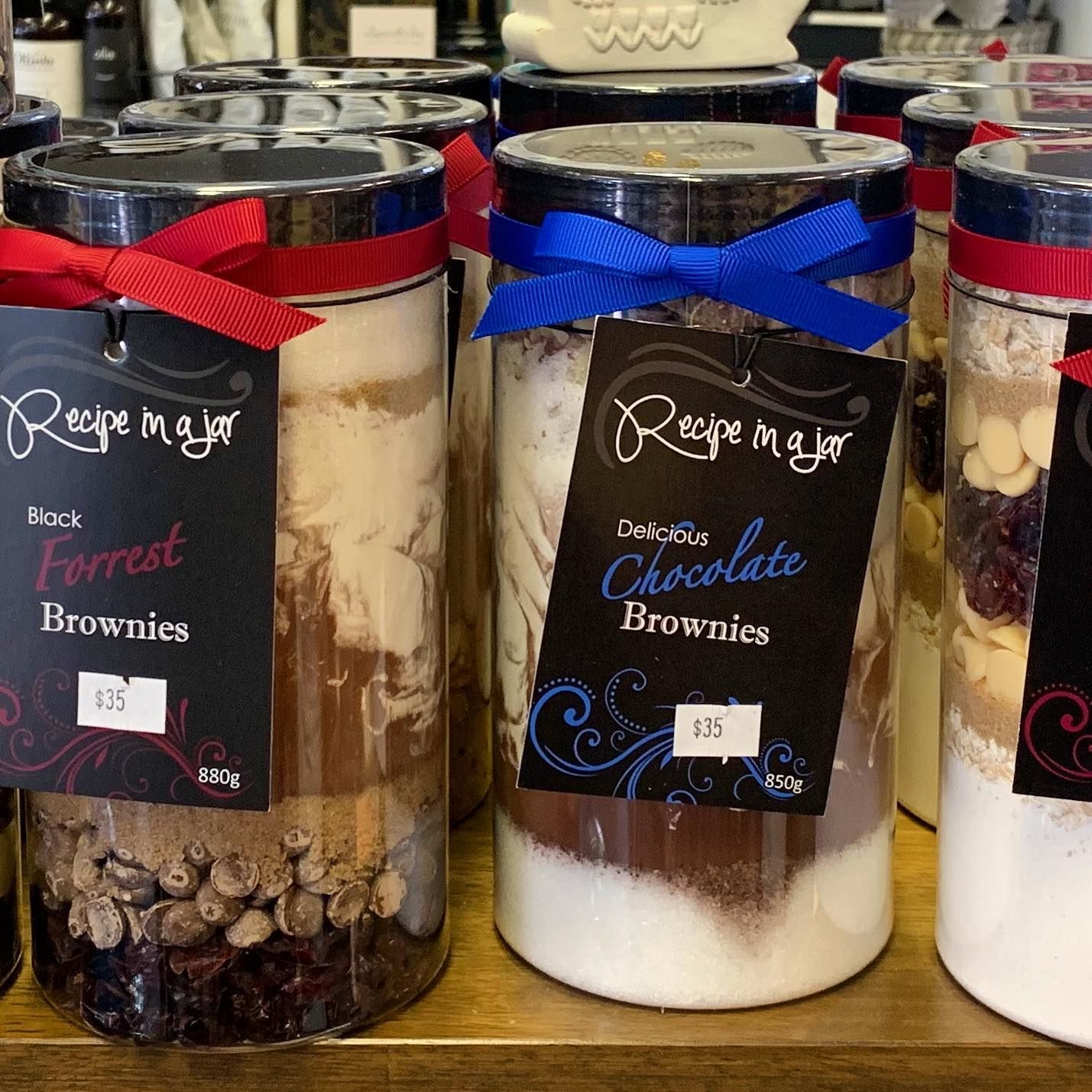 Brownie Mixes in Jars — Decadence Gifts & Homewares in Yeppoon, QLD