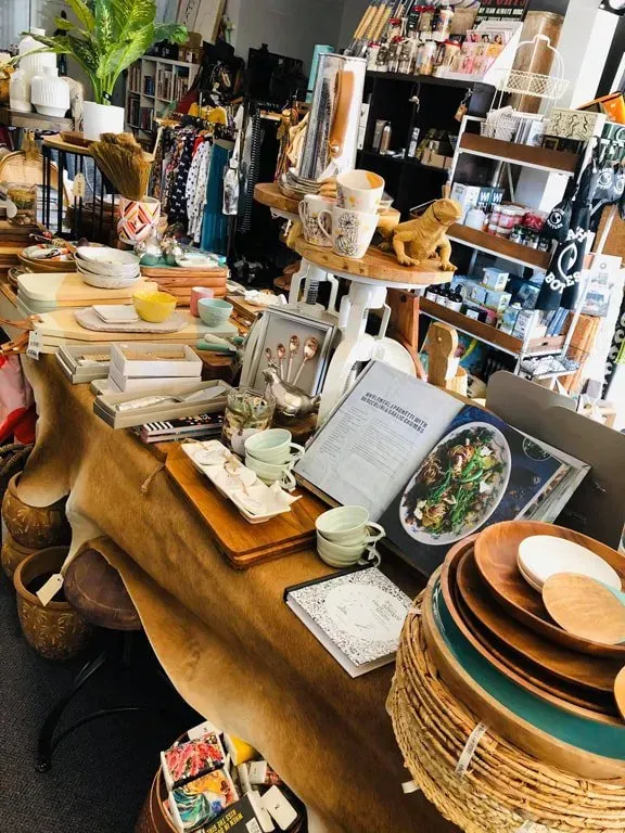 Interior Shop Display With Various Housewares — Decadence Gifts & Homewares in Springsure, QLD