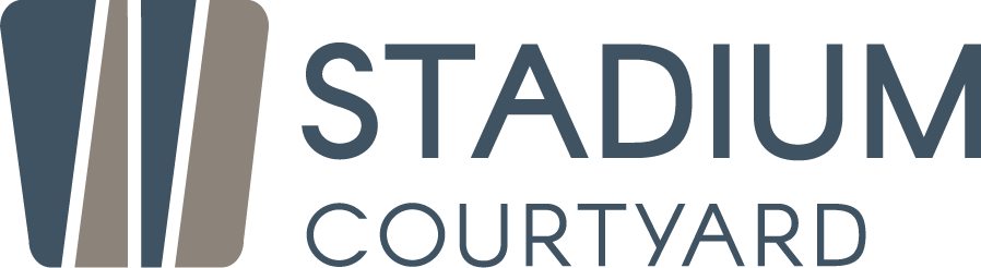 Stadium Courtyard Logo - Header - Click to go home