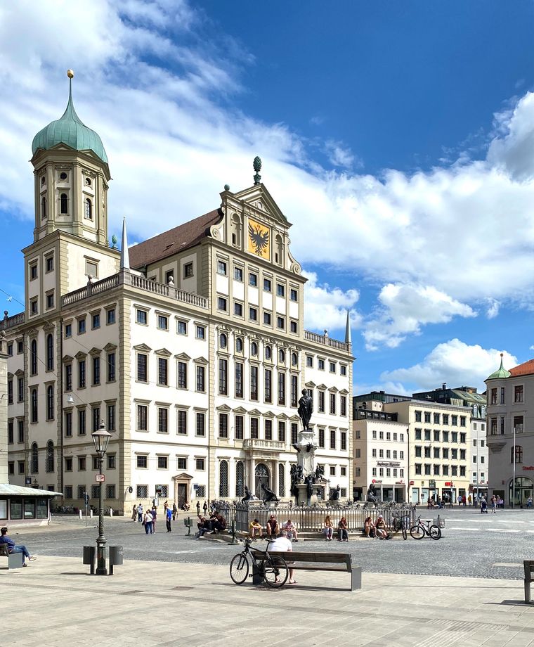 Augsburg Innenstadt Foto Denys Sergushkin