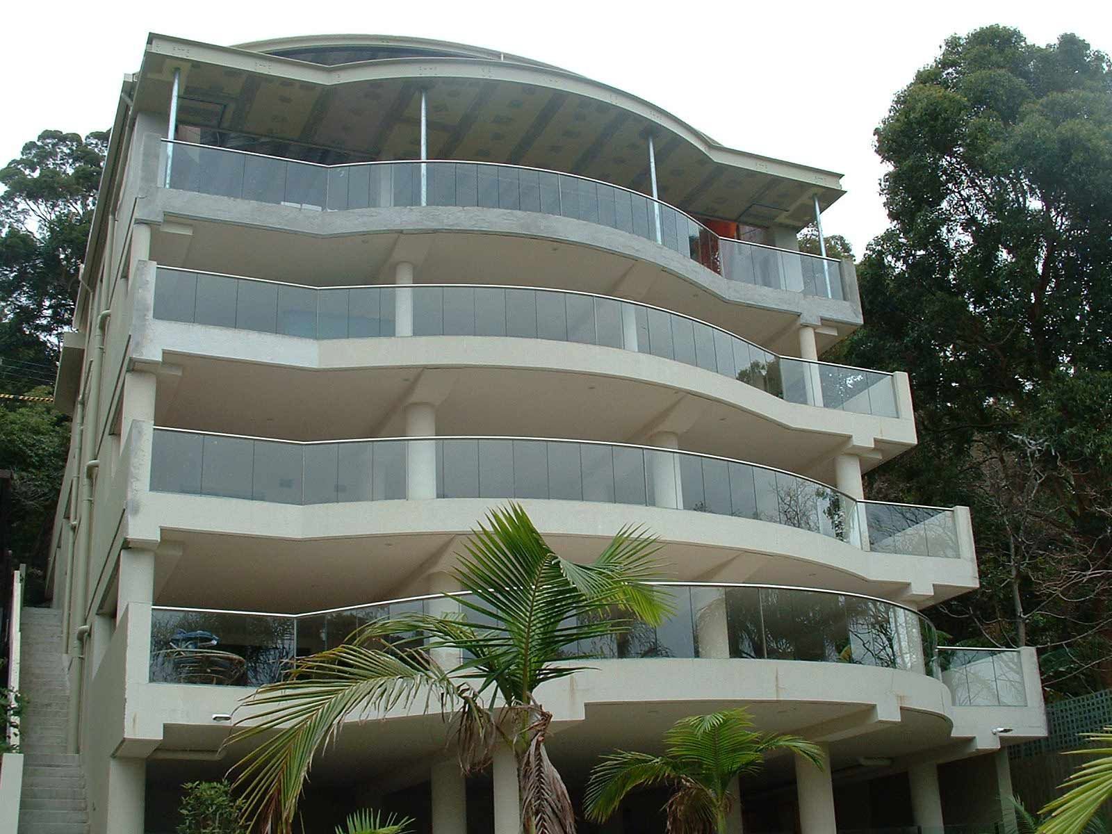 Balustrades in a Six Storey Building — South Coast Glass In South Nowra, NSW