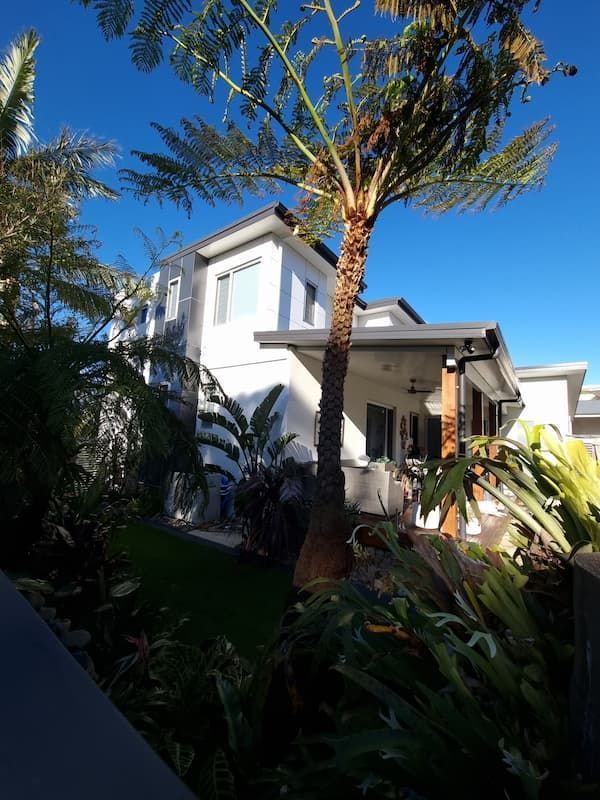 A White House With A Palm Tree In Front Of It — South Coast Glass In South Nowra, NSW