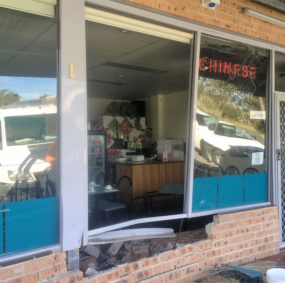 A Restaurant With A Sign That Says' Chinese' On It — South Coast Glass In South Nowra, NSW