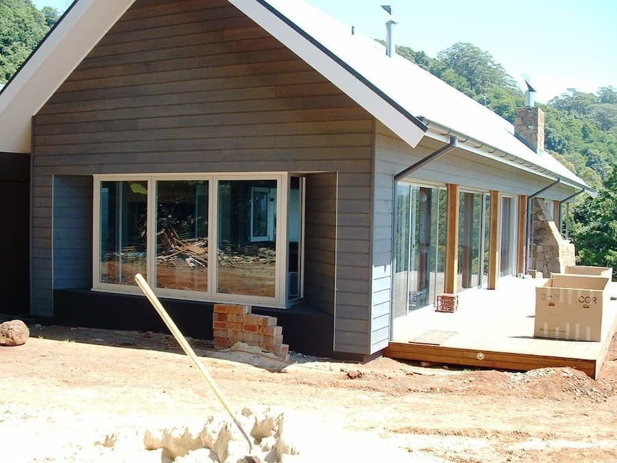 A House With A Lot Of Windows Is Being Built — South Coast Glass In South Nowra, NSW