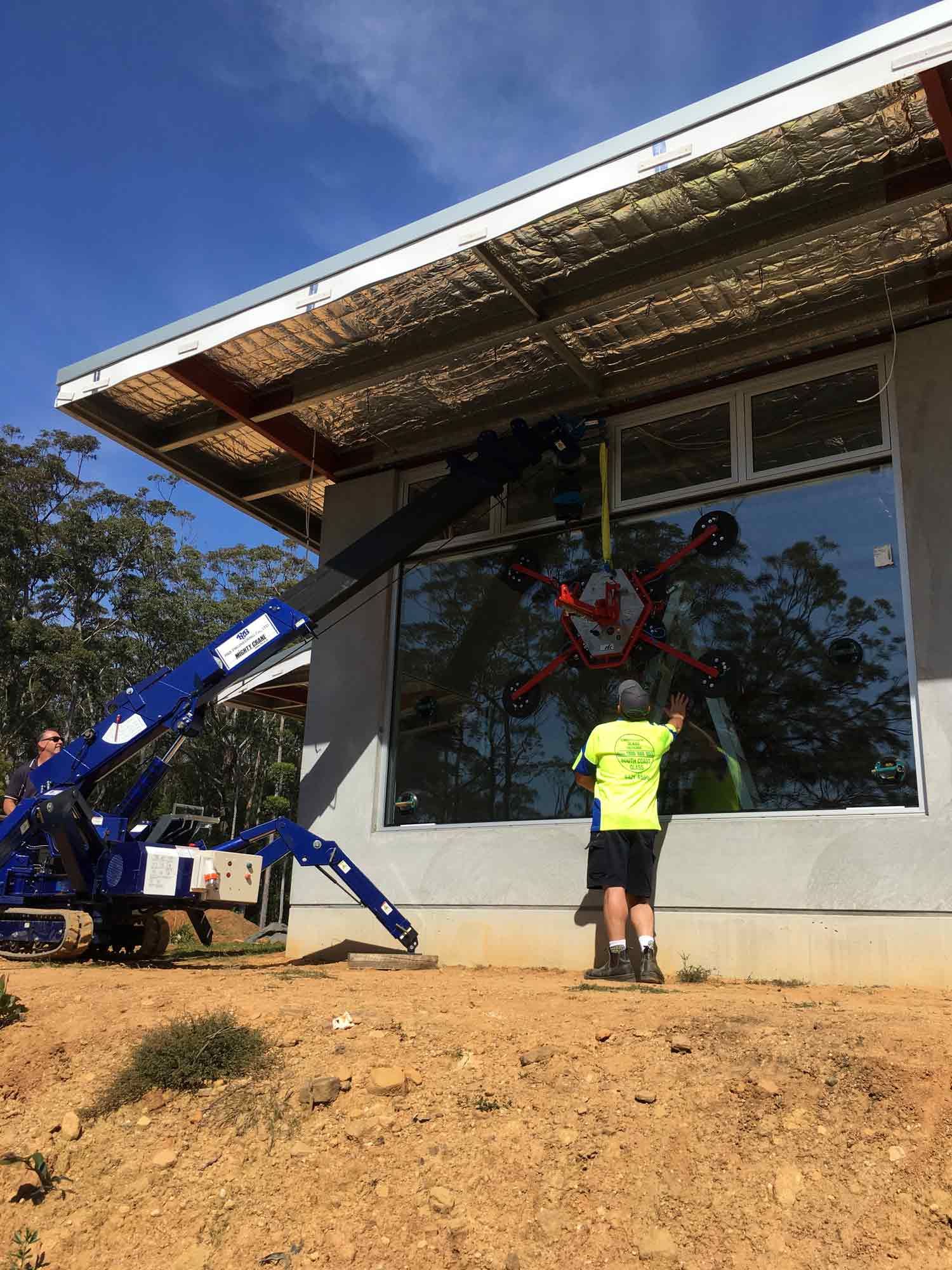After Installation of a Glass Wall — South Coast Glass In South Nowra, NSW